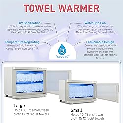 Pursonic Professional Towel Warmer with UV