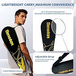 Senston Carbon-Fiber Badminton Racket 5U Badminton