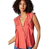 Joie Womens Raquel Top in Spiced Coral