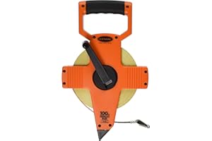 Keson OTR18M100 100-Feet Open Reel Fiberglass Tape Measure