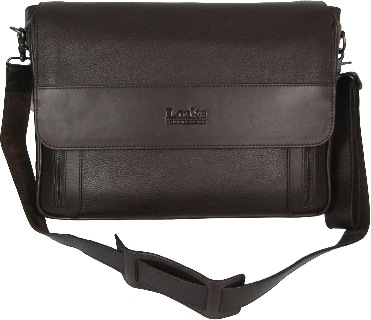loake leather bag