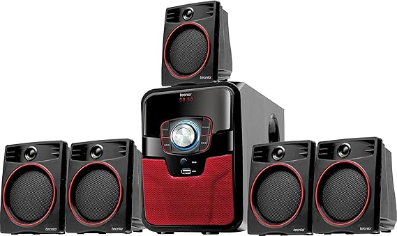 Tecnia Zing 506 Bluetooth 5.1 Channel Home Theater Speaker System