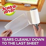 Scotch-Brite Pet Extra Sticky Lint Roller Refill 48 Sheets Black White view 5