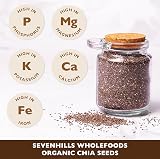 Sevenhills Wholefoods Organic Chia Seeds 400g Source of Omega 3 view 2
