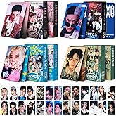 4Pack/240PCS Photocards,Stray-K Album Lomo Cards Greeting Cards for Collection(Purple)