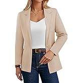 GRACE KARIN Sweater Blazers for Women Business Casual Long Sleeve Open Front Work Office Cardigan Suit Jackets with Pockets
