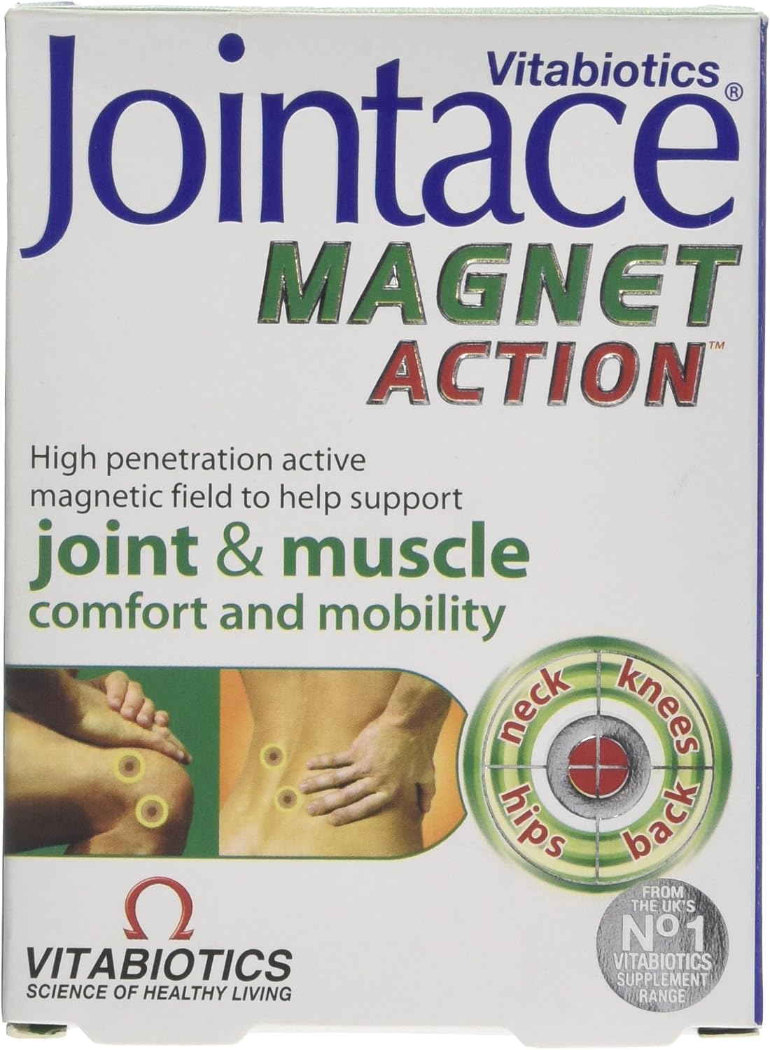 Jointace Active Magnet by Vitabiotics - Targeted Joint & Muscle Support - High-Grade, Deep-Acting Ceramic Magnets