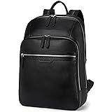 BOSTANTEN Leather Backpack College Laptop Travel