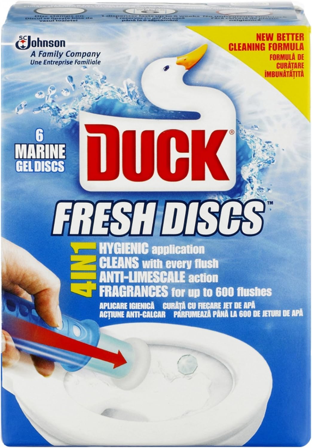 Toilet Duck Fresh Discs, Marine 