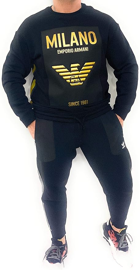 black armani sweatshirt