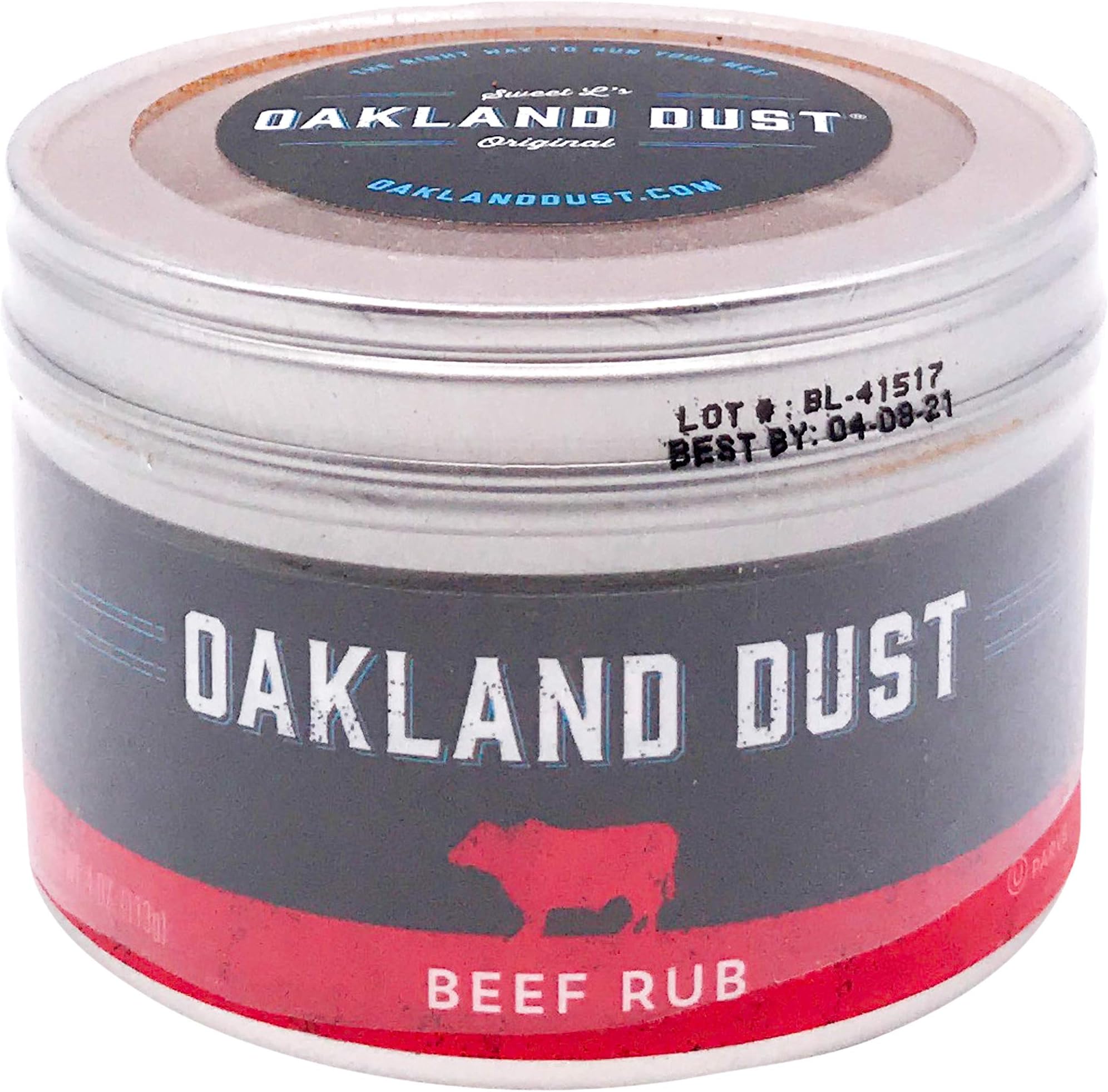 OAKLAND DUST Steak Rub Seasoning, 3.5 OZ