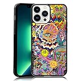 MMYAJT Vintage Trippy Phone Case Fit for iPhone 13