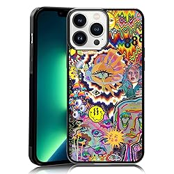 MMYAJT Vintage Trippy Phone Case Fit for iPhone 13