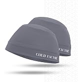 COLD FACTOR Instant Cooling Skull Cap & Helmet Liner | 2 Hours of Cooling, UPF 50+, Moisture-Wicking Fabric, Reflective Accents, Machine Washable, Ideal for Sports & Outdoor Work