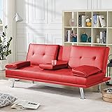 DKLGG Convertible Futon Sofa Bed, Reclining Lounge