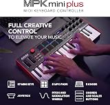 Akai MPK Mini Plus 37 Key USB MIDI Keyboard Controller with 8 Pads view 2