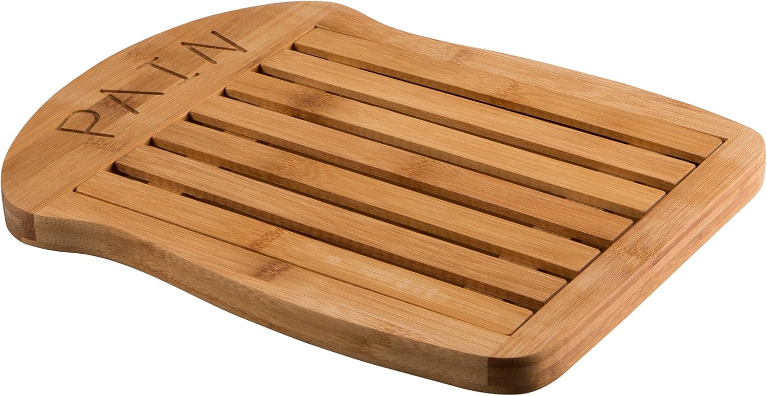 Levivo Set100178jja Schneidbrett Aus Bambus Natur 39 5 X 29 5 X 5 5 Cm Amazon De Kuche Haushalt