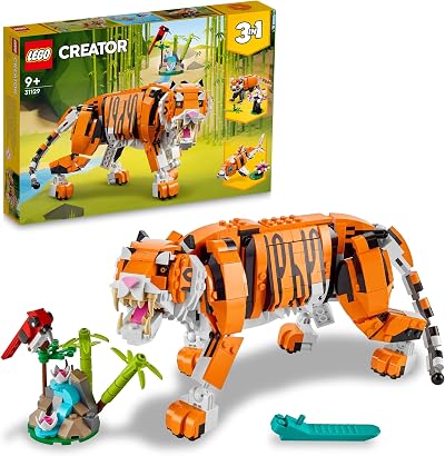 LEGO Creator 3in1 Majestic Tiger to Panda or Koi Fish Set