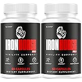 (2 Pack) Iron Horse Pro Supplement Pills - Official Advanced Formula Support Capsules - Maximum Strength, Natural Iron Horse Pro for Overall Health & Wellness, 120 Capsules for 2 Months