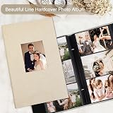 Miaikoe Photo Album 6x4 300 Pockets Linen Beige 13x8.5 in 300 Pockets view 4