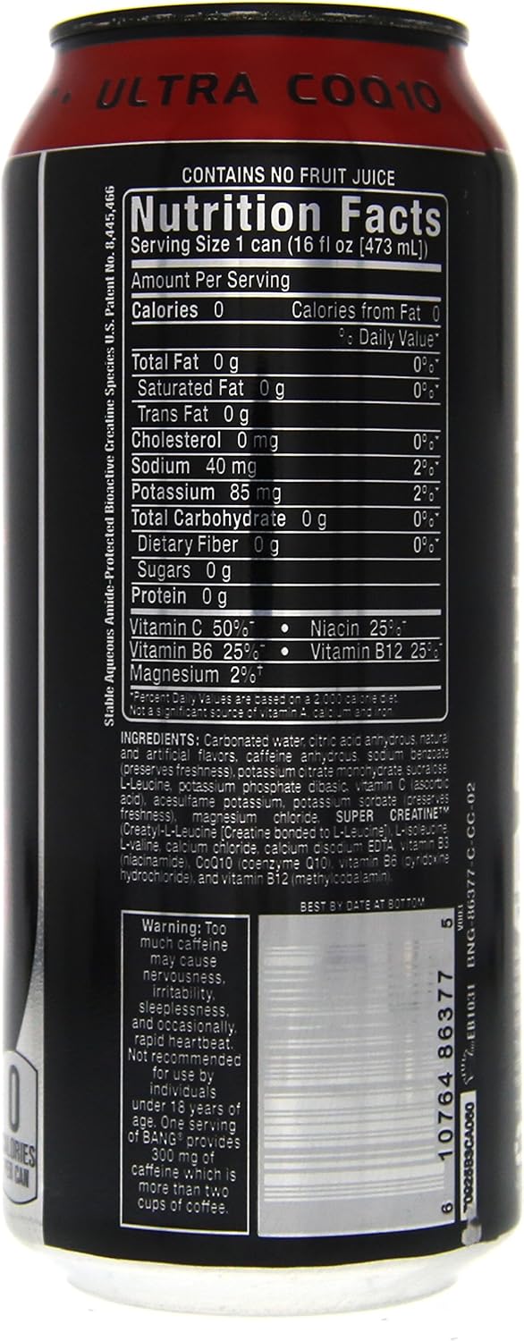 VPX Bang Variety Pack 3 RTD 12 per Case - 16 fl oz (1 PT) 473 ml: Home Audio & Theater