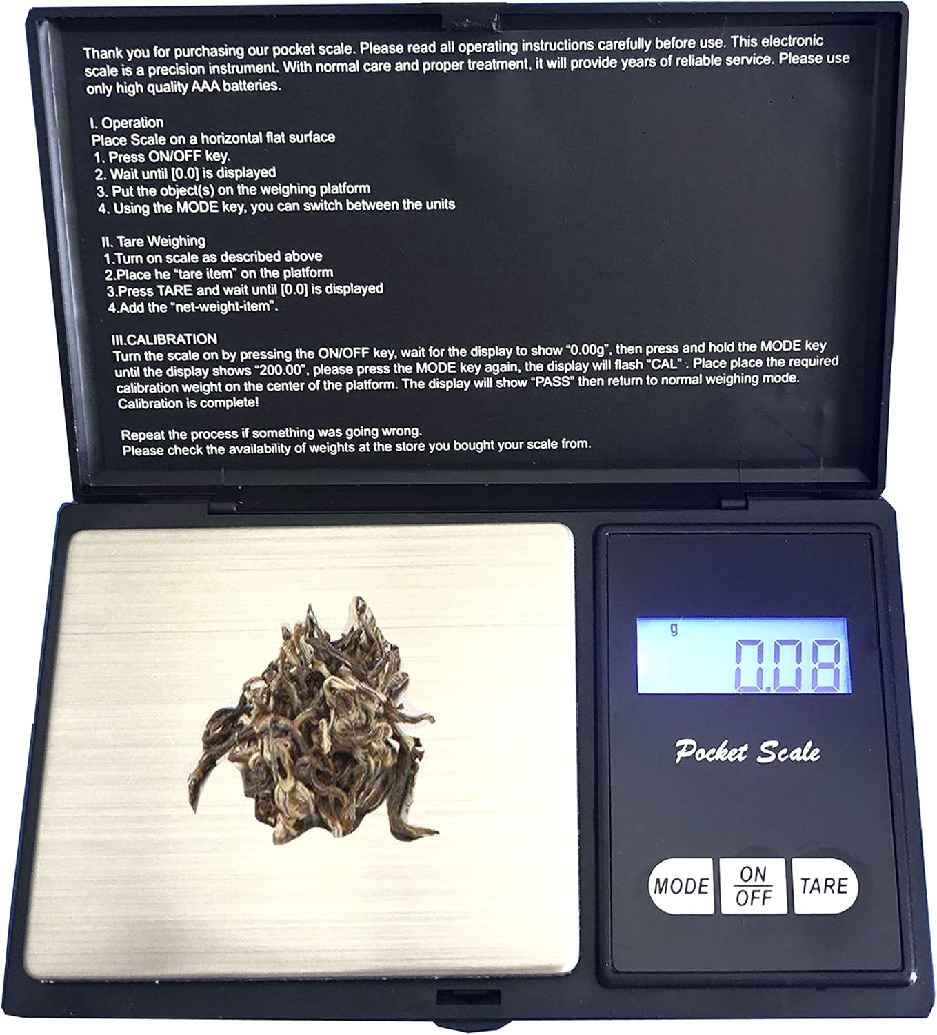 Digital Pocket Scales Gram Scale GAQINTONN Food Kitchen