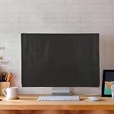 kwmobile Monitor Cover 24-26 inch Dust Screen Protector Black view 3