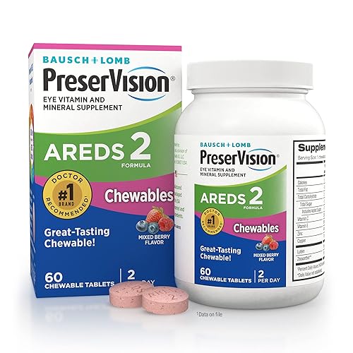 PreserVision AREDS 2 Eye Vitamin & Mineral Supplement, Contains Lutein