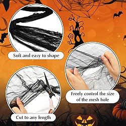 Boao Halloween Cheese cloth 39.37 x 393.7 Inch