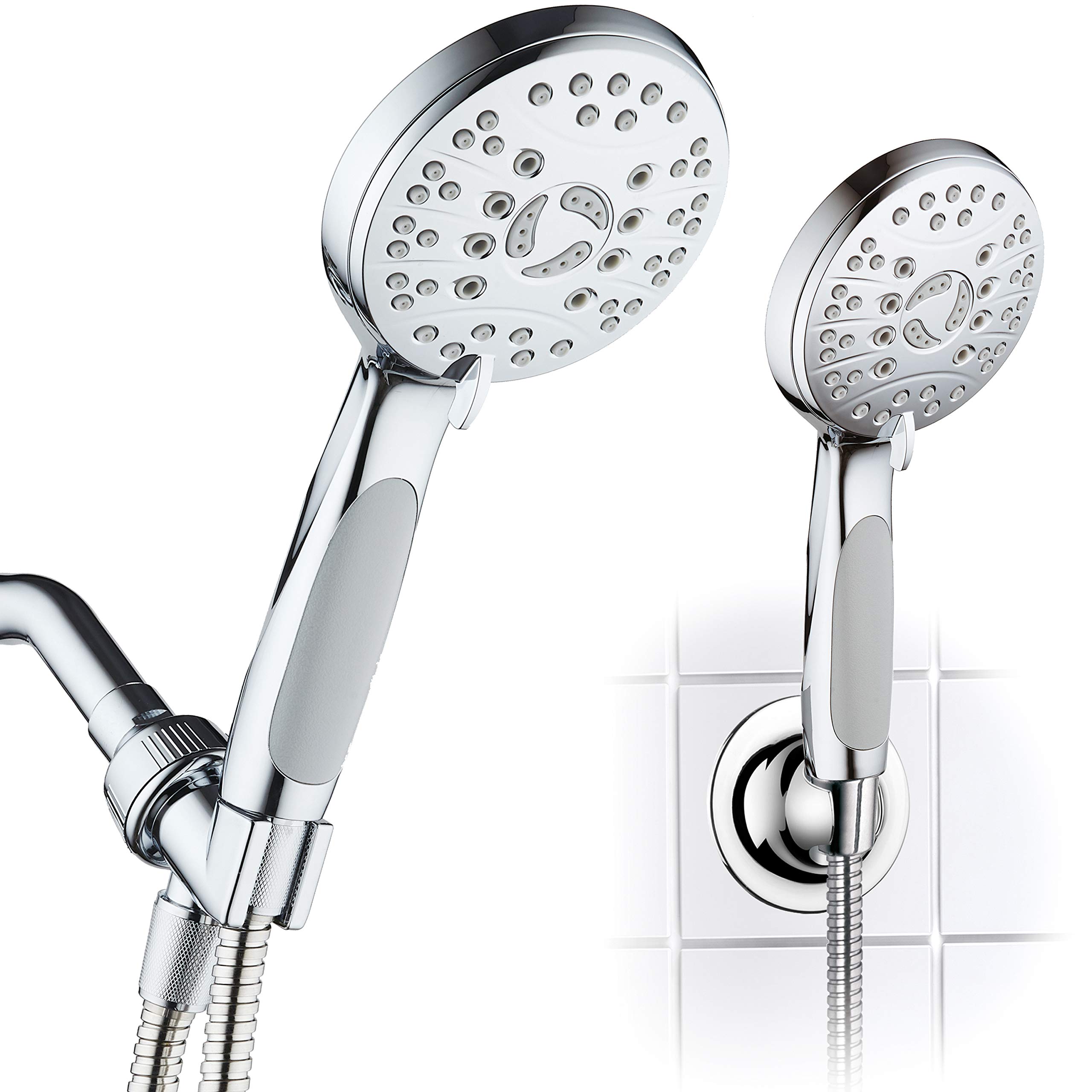 AquaSpa High Pressure 6setting Luxury Handheld Shower Head Extra