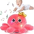 Kindenwinn Baby Octopus Crawling Toy - Octopus Toy with Light, Music, Voice Control, and Clap Hands Awake for 2+ Year Old Boys and Girls Crawling & Rotating Octopus Baby Toy