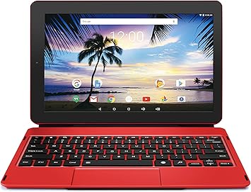 Rca 12 2 Pro12 32g Android 6 0 With Folio Keyboard Full Hd Ips Touch Display 1920 X 1200 Resolution Red Amazon Ca Computers Tablets