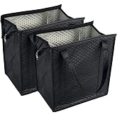 BAGHOME 2PCS Insulated Shopping Bag,Insulated Grocery Bag,Grocery Cooler bag
