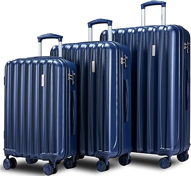 merax flieks aluminum frame suitcase
