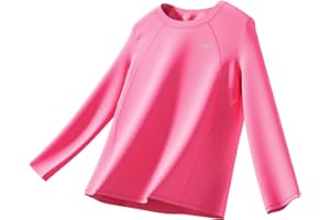 Angel season Rash Guard for Girls Swim Shirt Long Sleeve Swimsuit Girl Upf50+ UV Protection Teen Sun Shirt Rashguard Top