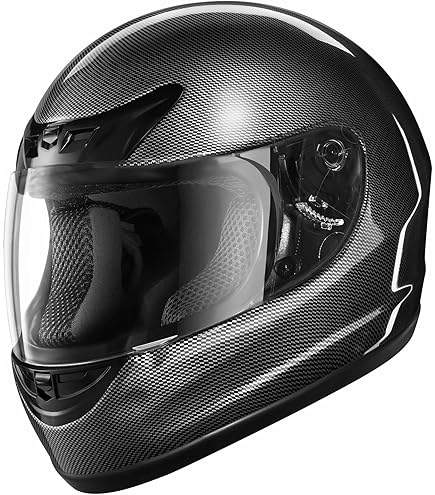 XFMT Full Face Motorcycle Helmet ATV Street Bike Motorbike Helmet with Anti-Fog Visor for Adult Men & Women, DOT Approved, Black Mirror Shield Small : Automotive