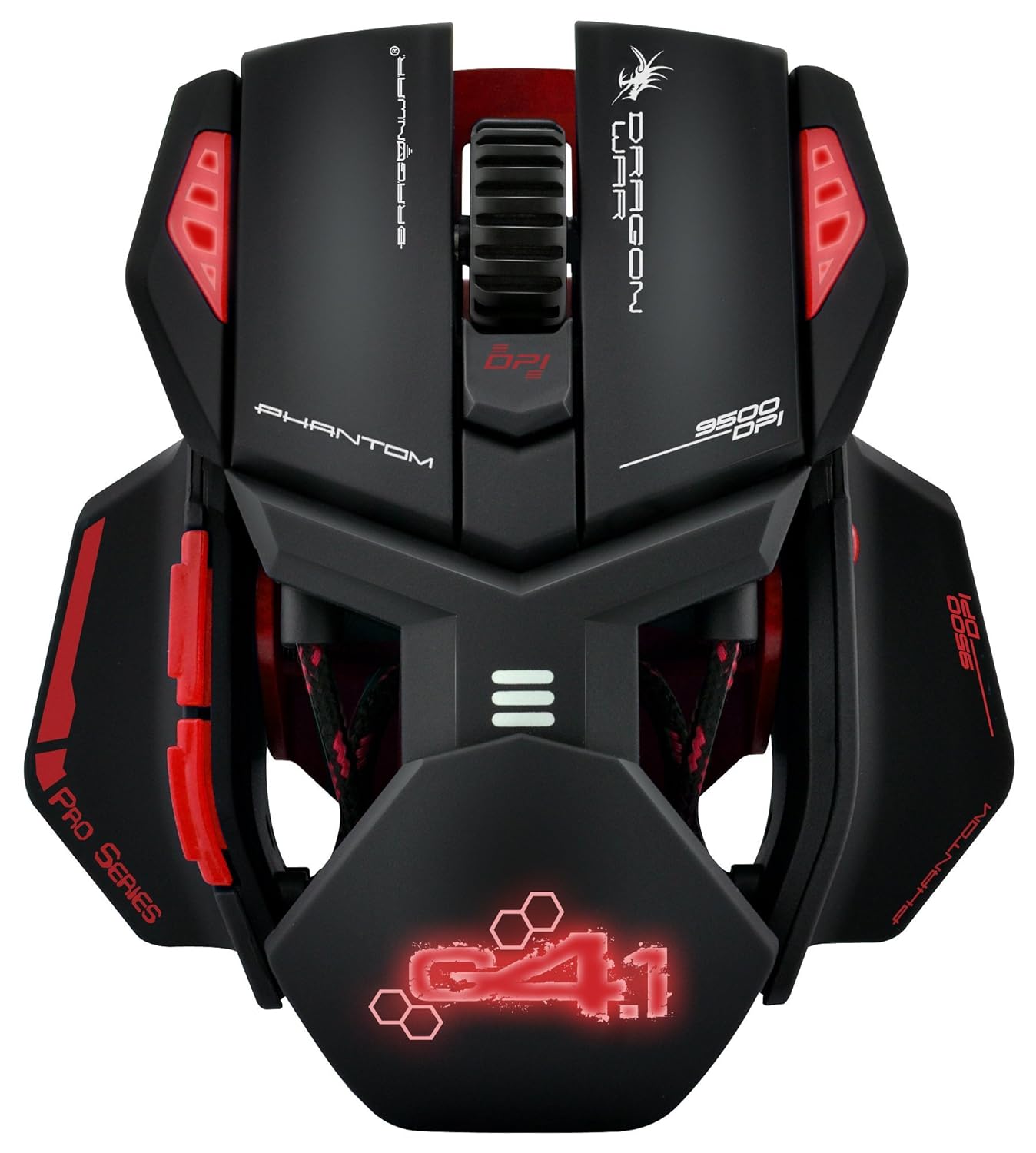 Amazon.in Buy Dragon War Phantom G4.1 Laser Gaming Mouse (Red) Online at Low Prices in India
