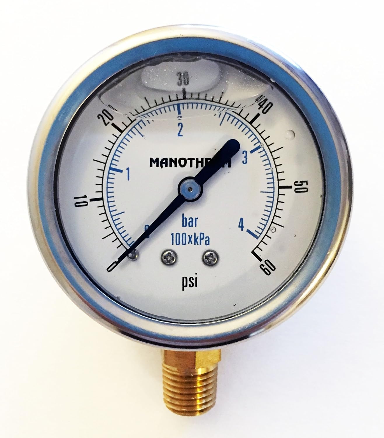 Industrial Pressure Gauges,Glycerin Filled /Refillable,21/
