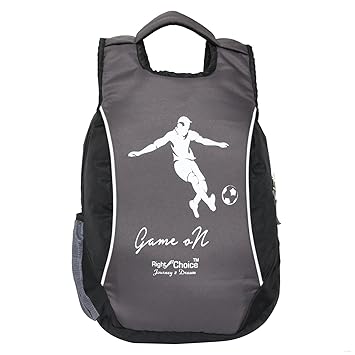 Right Choice Synthetic Polyester,Nylon 32 L Grey Backpack