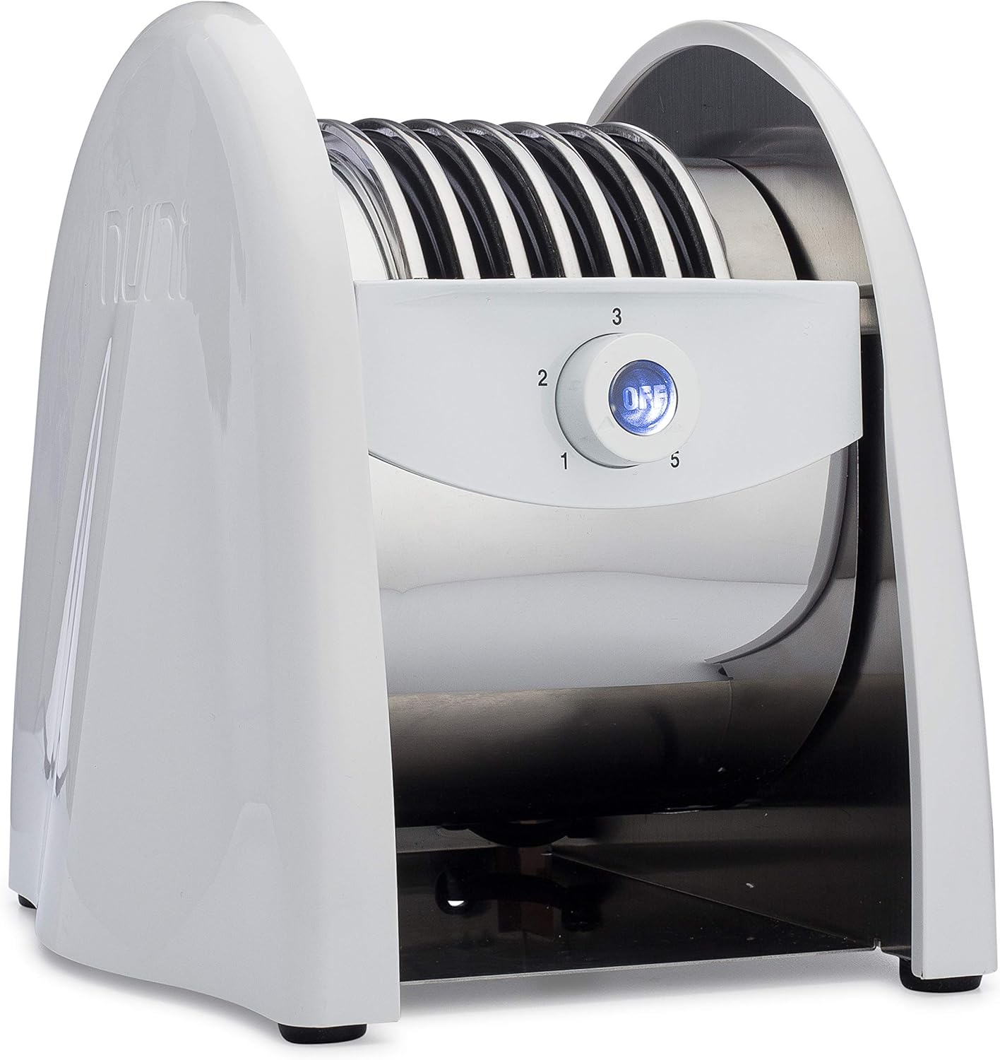 NUNI World's First Tortilla Toaster (White). 6 Hot