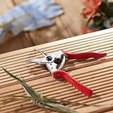 FELCO FEL6 Model 6 Compact Secateurs Red Lightweight Aluminum Handles view 2