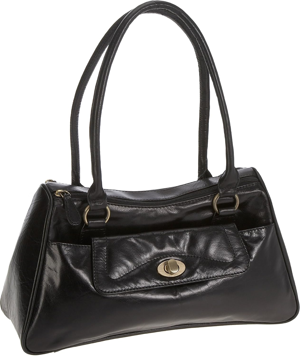 Jane Shilton Womens Eton Leather Large Two Handle Bag 9284 Tan