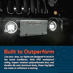 TRUE MODS 4-inch 60W LED Fog Lights Replacement For
