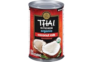 Thai Kitchen Organic Unsweetened Coconut Milk, 13.66 fl oz (Pack of 12)