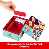 Mattel UNO Card Game with 2 Add-On Packs in Collectible Tin view 5