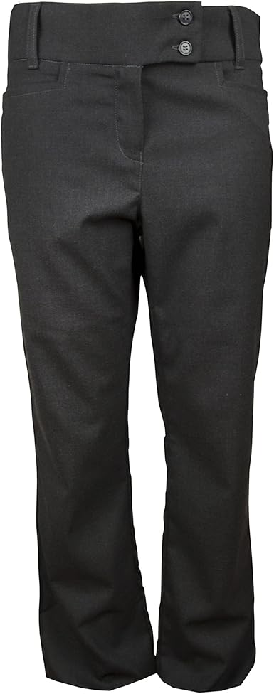 skinny leg black trousers