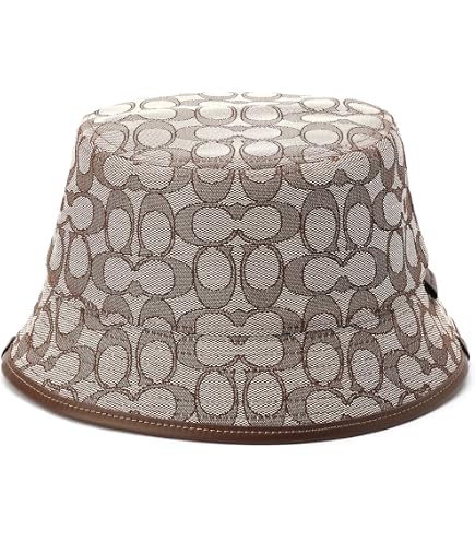 Coach signature metallic bucket hat Buy Coach Signature Jacquard Bucket Hat In Charcoal CH401  main image 3