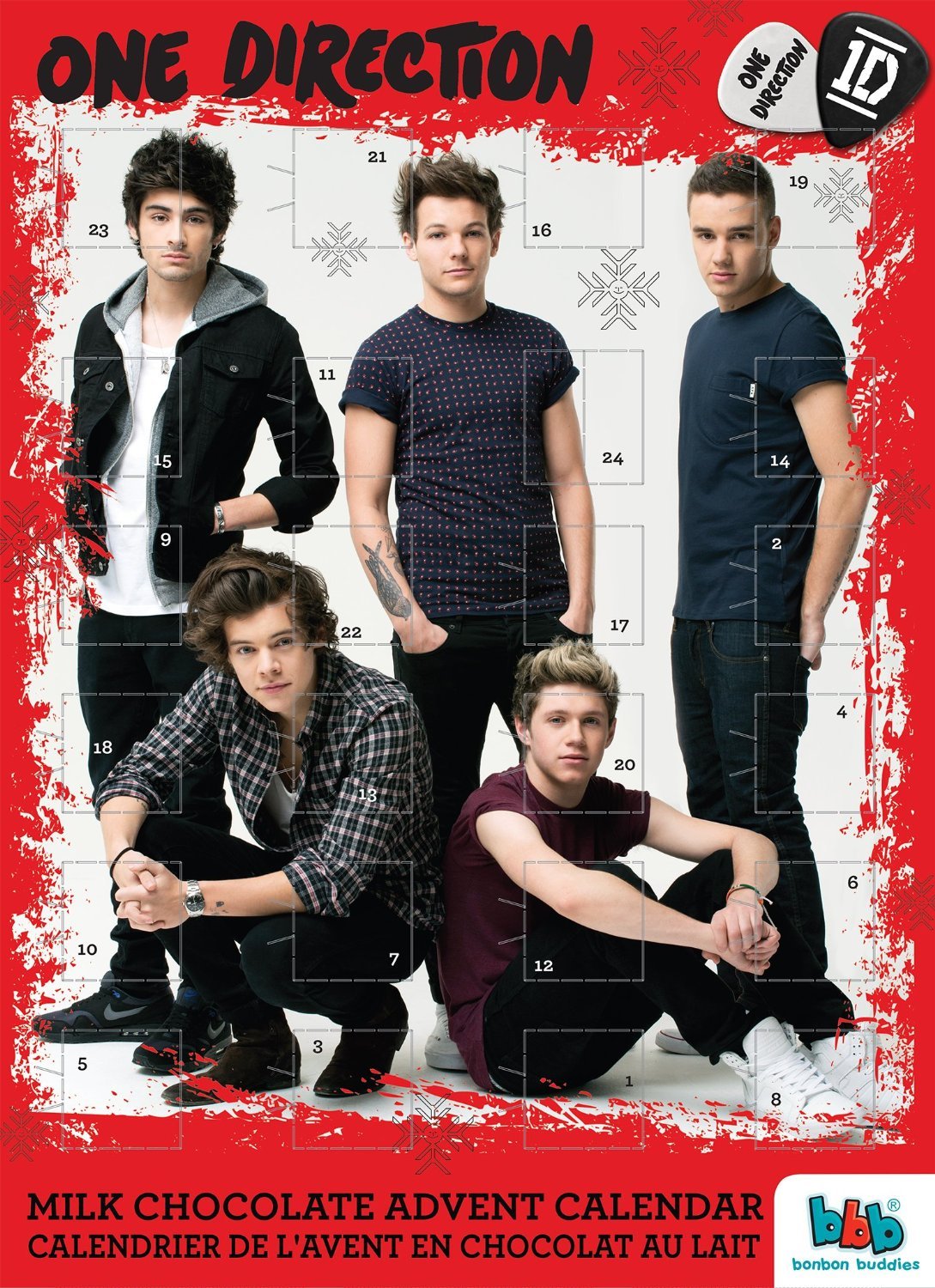 Buy One Direction Chocolate Advent 65 g Online at desertcartAngola