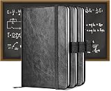 Lefute A6 Notebooks Pocket Notebook Softcover PU Leather 200 Pages Black view 5