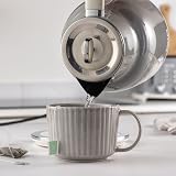 Salter Retro Grey 1.7L Kettle 3KW Rapid Boil 360° Base Auto Shut-Off view 5